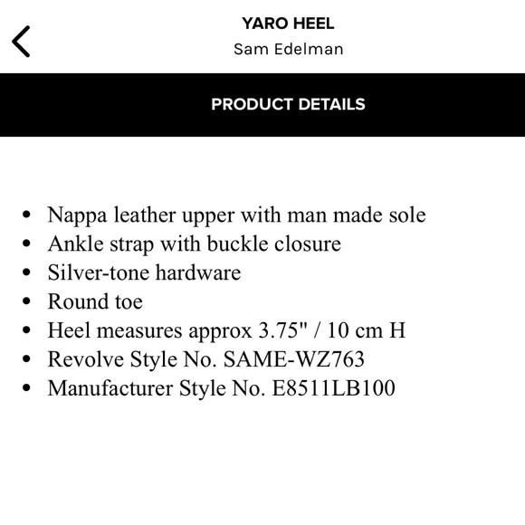 Sam Edelman Yaro Heel - Picture 6 of 17